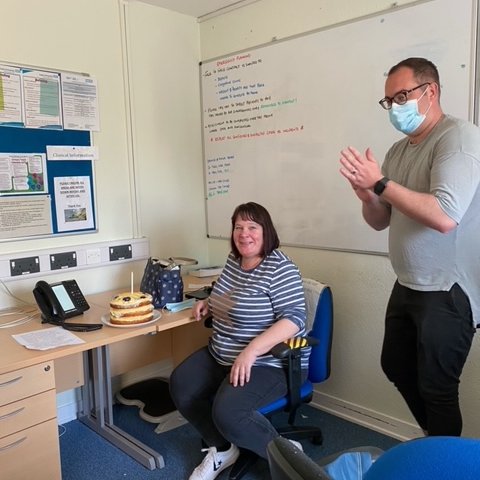 Look at that birthday cake! Thank you Anna it really did taste as good as it looks. Happy Birthday Jo