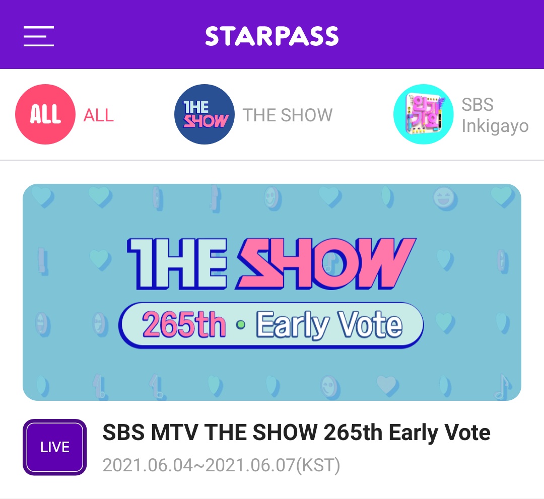 TXTIndiaFanbase's tweet photo. ‼️ THE SHOW Pre Votings have started on STARPASS app!

You can vote unlimited times with multiple accounts but keep some jellies for Live Votings later! 

Pre Voting ends on 7th June
📎https://t.co/Lq8Y9xNJC5

@TXT_members @TXT_bighit #TOMORROW_X_TOGETHER https://t.co/jilFORyoJr