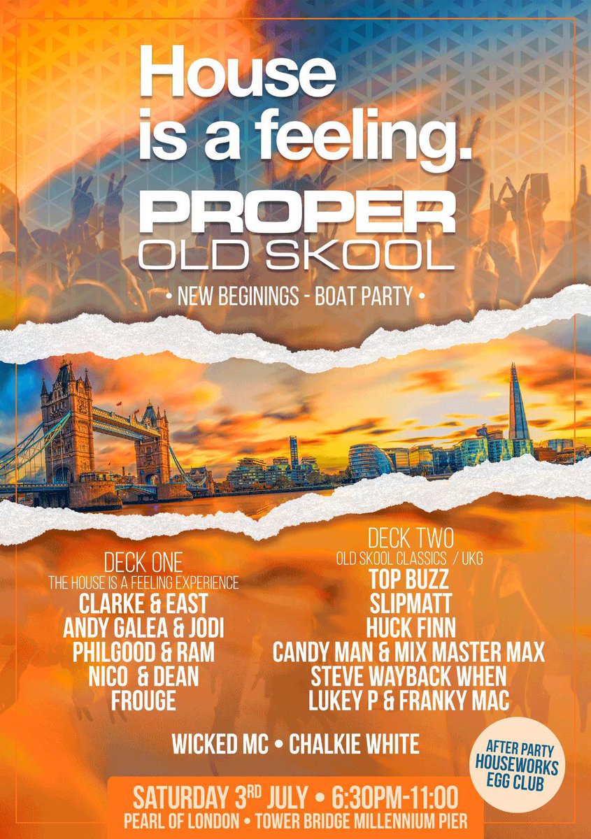 WorldOfRave's tweet photo. House is a feeling &amp; Proper old skool presents New Beginnings - Boat party
https://t.co/yyS7G44nyE

#worldofrave #slipshouse #ravehouse #slipstore https://t.co/FhuaRigd6T