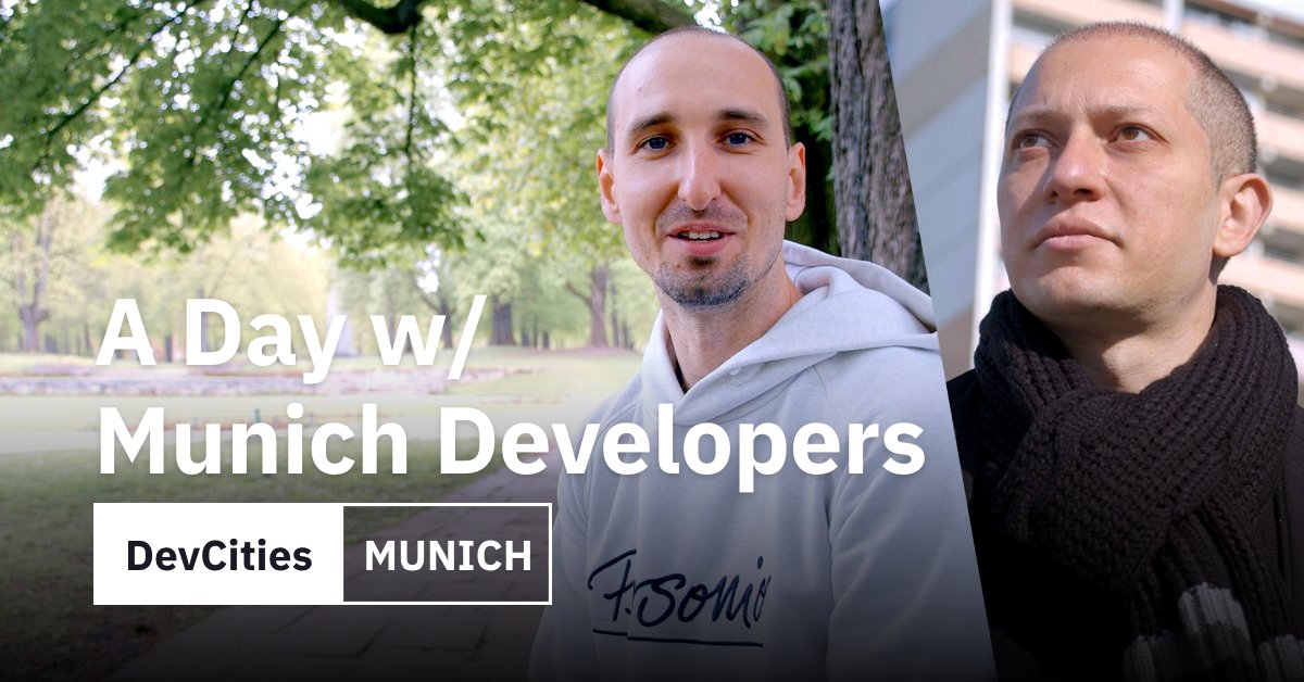 CultRepo's tweet photo. Have you already seen the newest episode of DevCities?
๐ https://t.co/NQ58BPtlwv
Big shout out and thank you to @PersonioHR and @WERK1muc for hosting us! ๐
#DevCities #programming #Munich https://t.co/TAS29mybMI