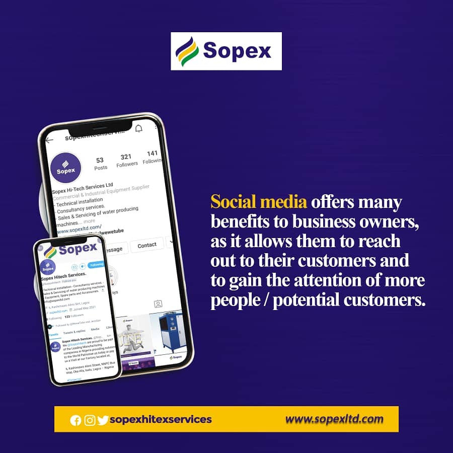 Sopexhitech's tweet photo. Contact us
• Sales, installation and maintenance of Indstrial Manufacturing Machines and Equipments
• Production of Labels/Tamper proof
• Sales of Spare Parts/Accessories
• Sales of Bottle/Caps
• Sales of PVC, Laminate/Pouch Nylons.
Call or message us today on 08166606386 https://t.co/lpQOxtRrAy