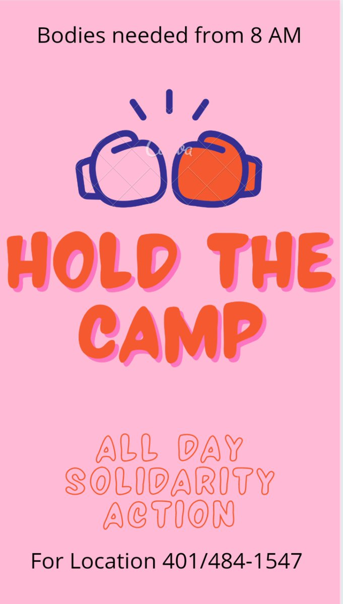 workersrenters's tweet image. #StandByMe received this morning from campers, who occupy this site in absence of the owner's complaint to vacate presented in writing: