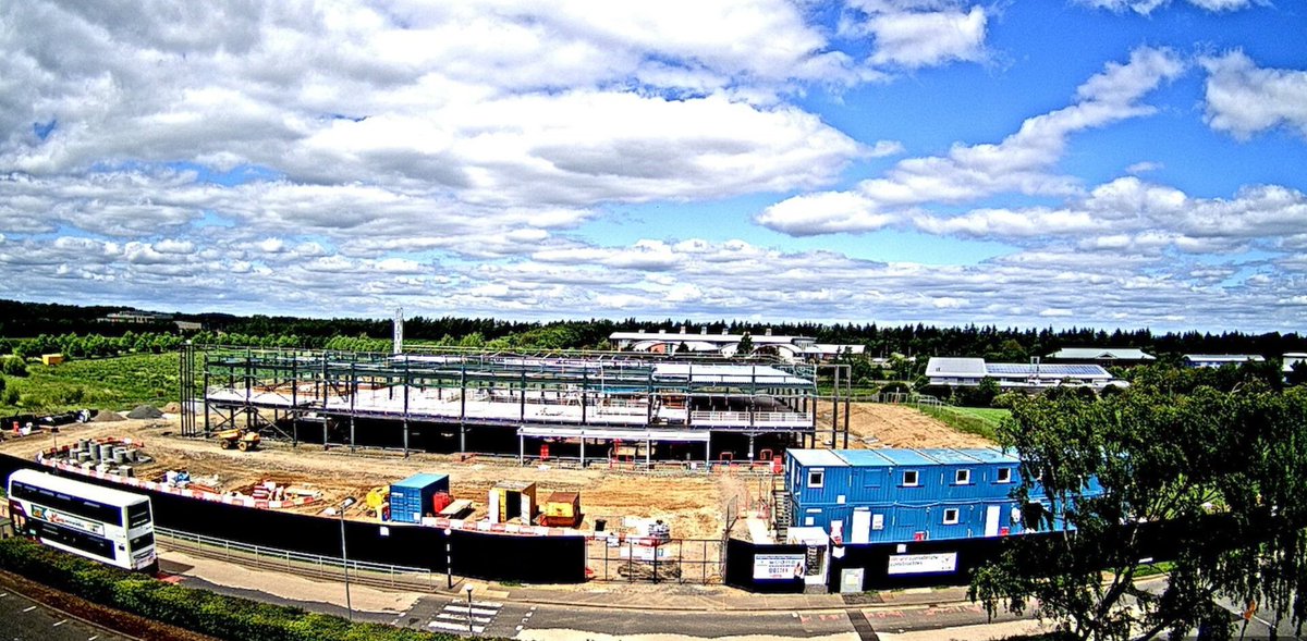 HeriotWattUni's tweet image. Let&apos;s celebrate this sunny Friday in Edinburgh by taking a sneak peek at the progress of the @NRobotarium build at our Edinburgh campus! 

#HeriotWattUni #robotarium