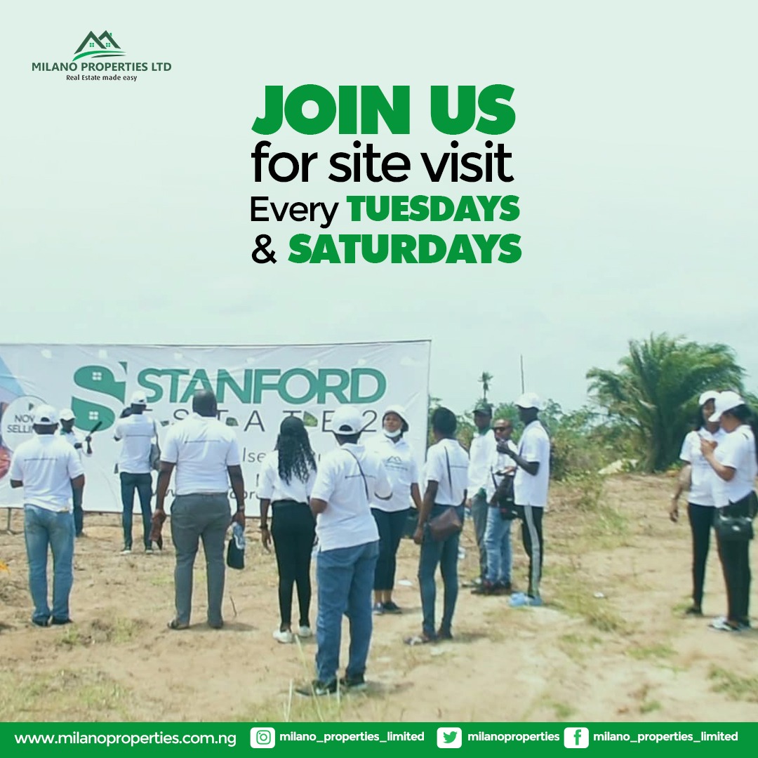 What about a tour with us to ibeju lekki tomorrow?

Great properties deal still available

Call .... 08112964578