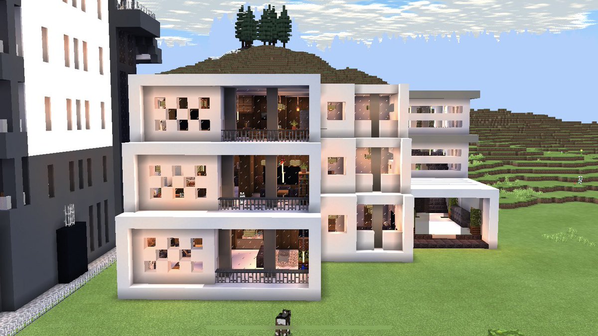 Sora あと少し装飾しておわり マイクラ マイクラ建築 Minecraft Minecraft建築コミュ マイクラpe