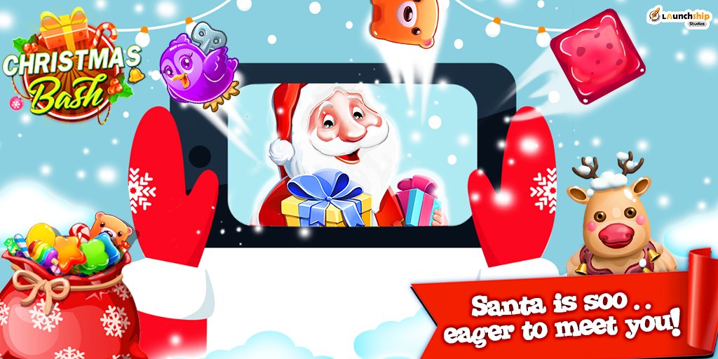 launchships's tweet photo. Santa is ready with his reindeer and sweet gifts! Join the Christmas Bash now!
#Android: https://t.co/jwScf5YbqV
#iOS: https://t.co/3dieYrK1sx
#Christmasbash #surpries #festivities #adventure #gifts #Christmasparty #santagames #Puzzlegames #match3games #newyear #candies #santa https://t.co/ltcZnZ98q9