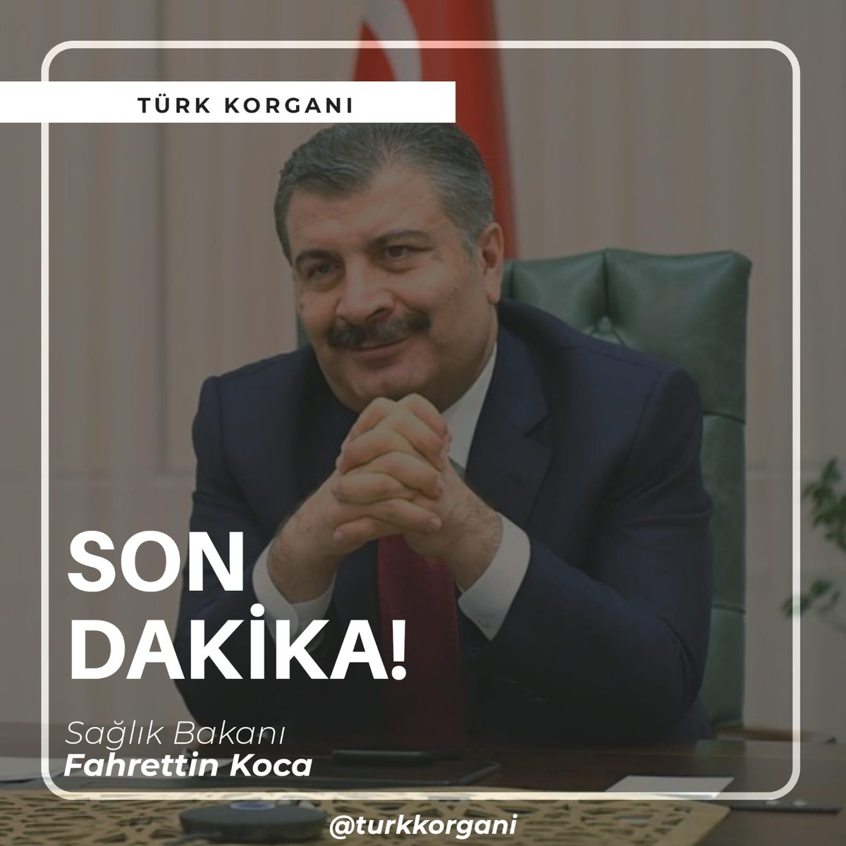 TurkKorgani's tweet photo. Sağlık Bakanı Fahrettin Koca: "Bugün itibariyle 30 milyon doz aşı yapıldı. Nüfusumuzun üçte birinden fazla doz aşı uygulanmış oldu. Nüfusumuzun üç katından fazla doz aşı için anlaşmamız bulunuyor. Yarın bugünden daha güzel olacak. Bu güce güvenin." https://t.co/g9d4g8Q5CT