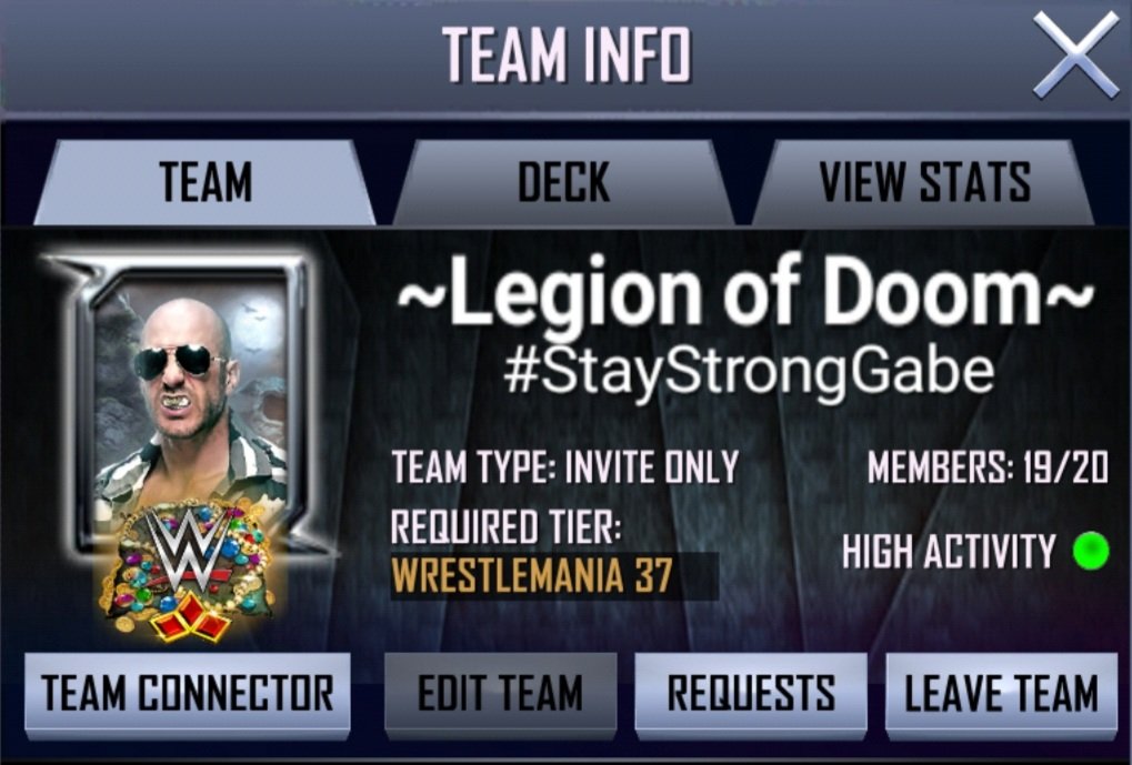 TomeyAnt's tweet photo. There maybe 3 spots becoming available in our team shortly. We've hit a couple of bumps, but they are gonna get squashed. Drop a comment or message if you're interested. Thanks Ant86 #WWESuperCard #TBG #teamlove #LOD https://t.co/CnnFCd32F0