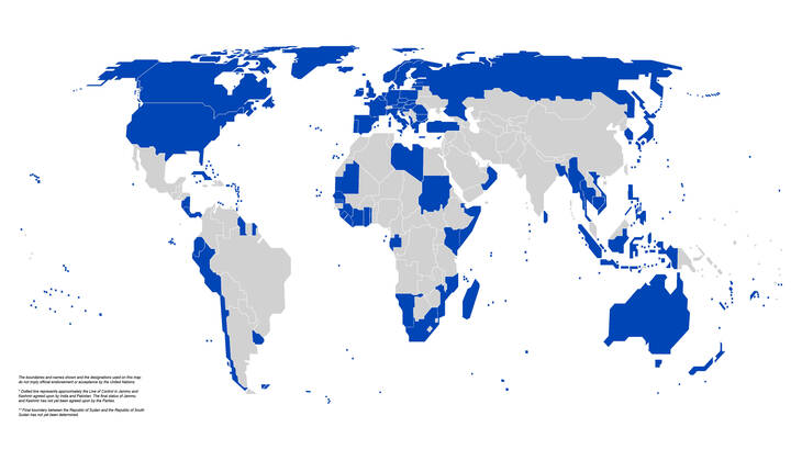 SWAIMSProject's tweet photo. 🐠 🌍 #DYK if your country is #FightingIUU by blocking port entry for illicitly caught fish?
The @FAO Port State Measures Agreement (PSMA) is one way in which governments can #FightIUU
But is your country party to PSMA?
Find out on #IUUday! https://t.co/C21zfpKCxL HT @FAOfish https://t.co/ZqUroiTcnj
