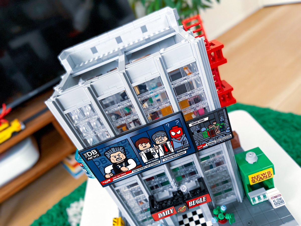 Resonate 221 ほぼ日刊デイリー ビューグル 二階も完成 意外と窓と外壁を作るのが楽しい Lego Spiderman Marvel Resonate 221 ほぼ日刊デイリー ビューグル 二階も完成 意外と窓と外壁を作るのが楽しい Lego Spiderman Marvel