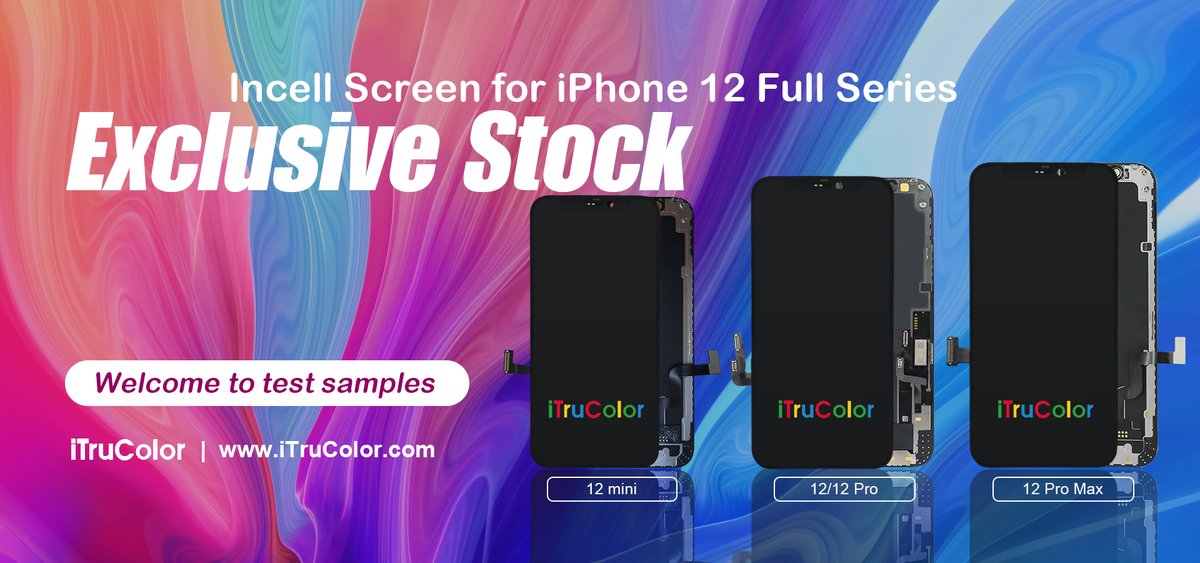 Exclusive Stock for iPhone 12/12 Pro/12 mini/12 Pro Max incell Screen. The first batch supplied in China! Welcome to order and catch the market! #iphonerepair #lcdforiphone #iphonelcd #12miniincellscreen #12promaxincellscreen #wholesaleriphonelcdscreen