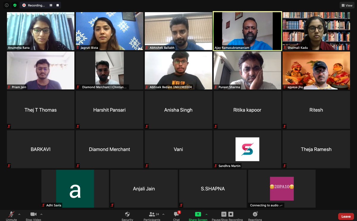 Startup_Reseau's tweet photo. We are LIVE with our first pitch roadshow, and we are really amazed and impressed by the quality of pitches and problems being solved.
#virtualpitch #ideapitch #virtualroadshow #ideasmiths #youthentrepreneurs https://t.co/z4Sjb54mv2
