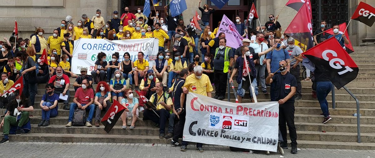 CGT BarcelonⒶ tweet media