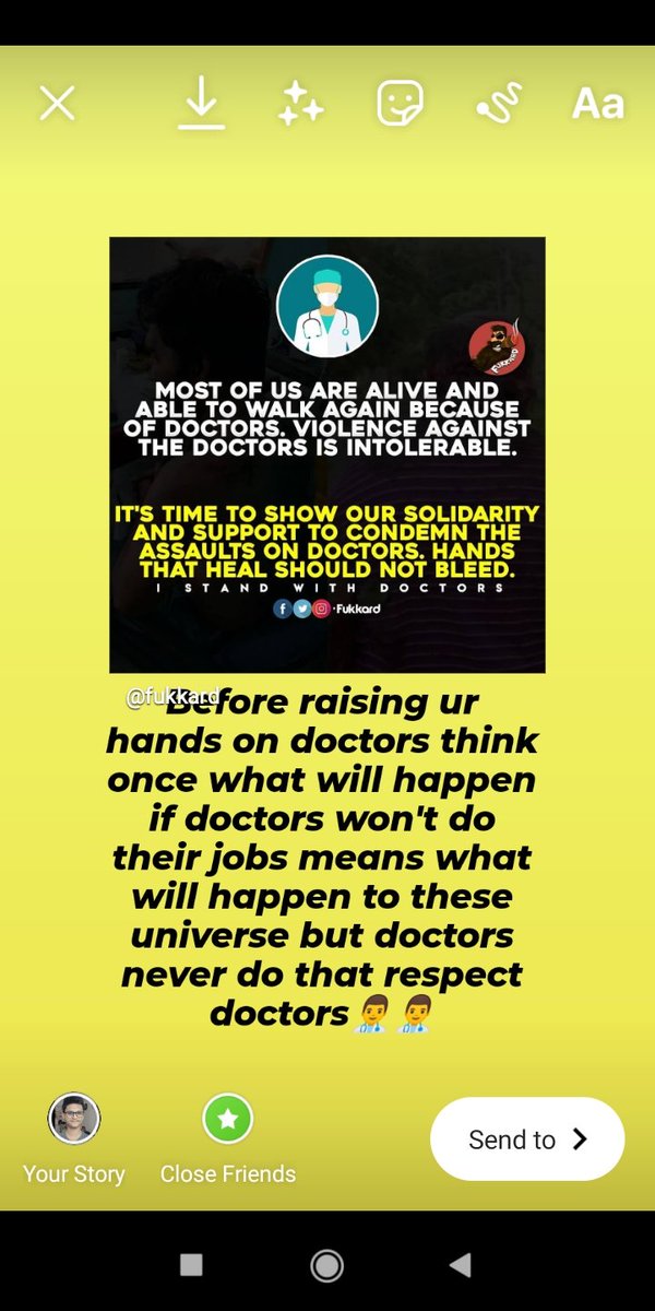 NikhilMoode's tweet photo. #StopViolenceAgainstDoctors #Medtwitter #standwithdoctors https://t.co/TV0tawnKrd