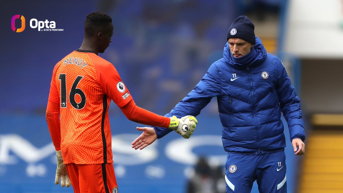 OptaJoe's tweet photo. 5 - Since Thomas Tuchel’s first game in charge on January 27th, no Premier League team have lost fewer games (5), conceded fewer goals (16) or kept more clean sheets (19) across all competitions than Chelsea. Bulletproof. https://t.co/GseCM0MGVt
