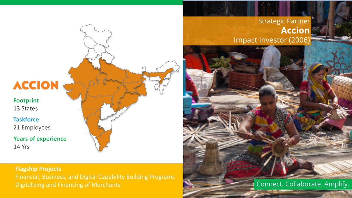 Indialivelihood's tweet photo. Our Strategic Partner @Accion is present in 13 states with 14 years of experience.
@bhomikjain @csrboxorg @NGOBOX
#Indialivelihoodscollective #partners #strategic #comingtogether #amplify #connect #footprints #flagshipprojects https://t.co/2h8ZHixWIU