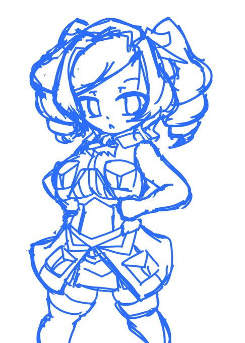 うん
ホノルルさんやはり服が難しすぎるので顔と髪型の練習にまず脱がしますね 