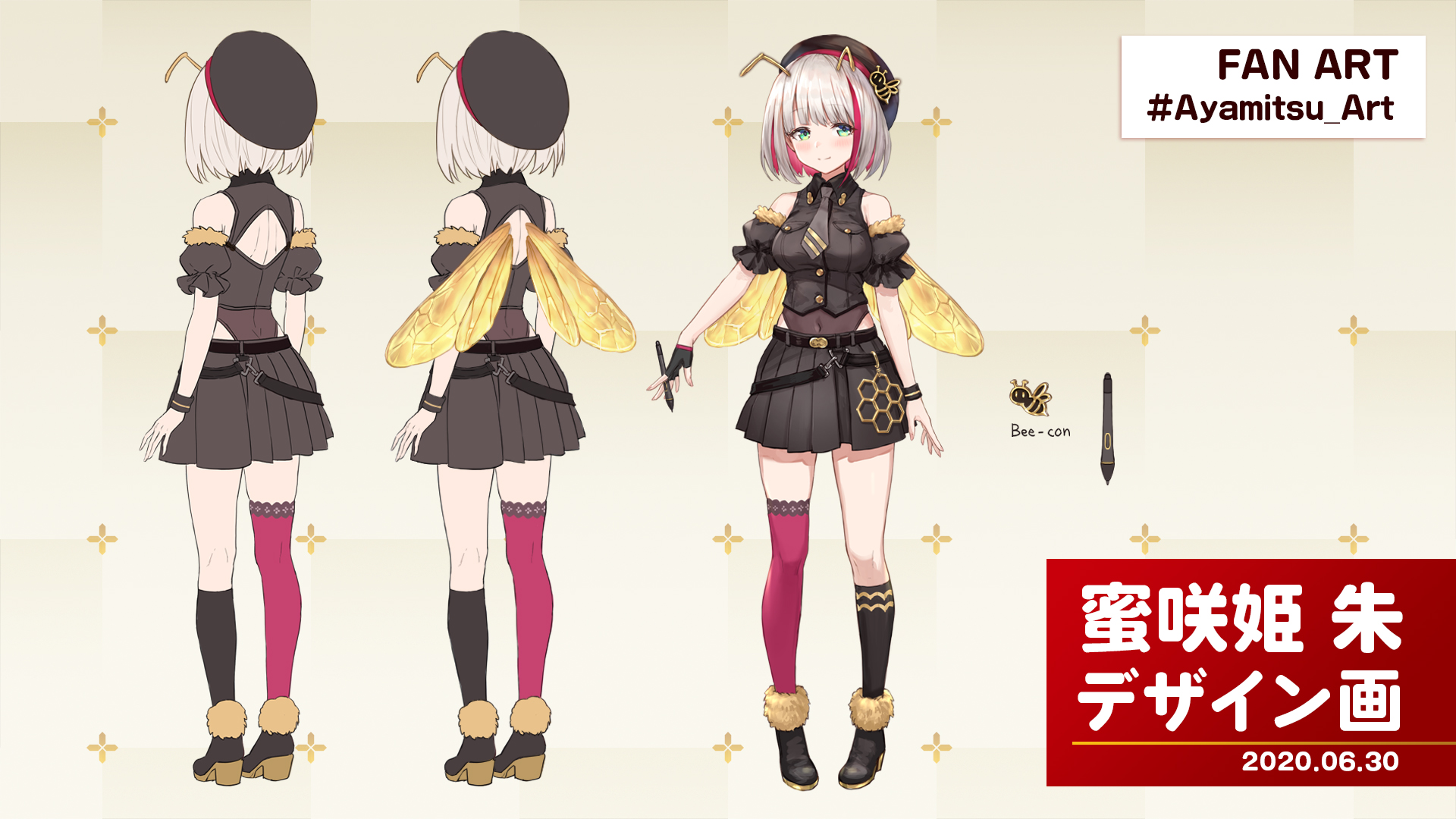 蜜咲姫 朱 Mitsuzaki Aya バーチャルアーティスト Ayamitsu 11 Twitter