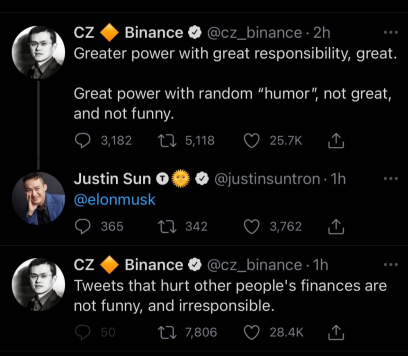 cryptoawos's tweet photo. Trudno się nie zgodzić i nawet jeśli to mówi @justinsuntron a #elonstop niech się lepiej zajmie swoimi rakietami. https://t.co/D8NSCDTYq0