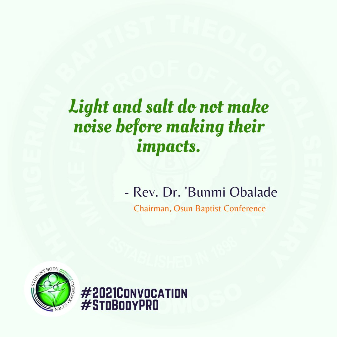 pjoshb's tweet image. #2021Convocation
#NBTSCHAPEL
@TheNBTSOgbomoso
@officialnbchq