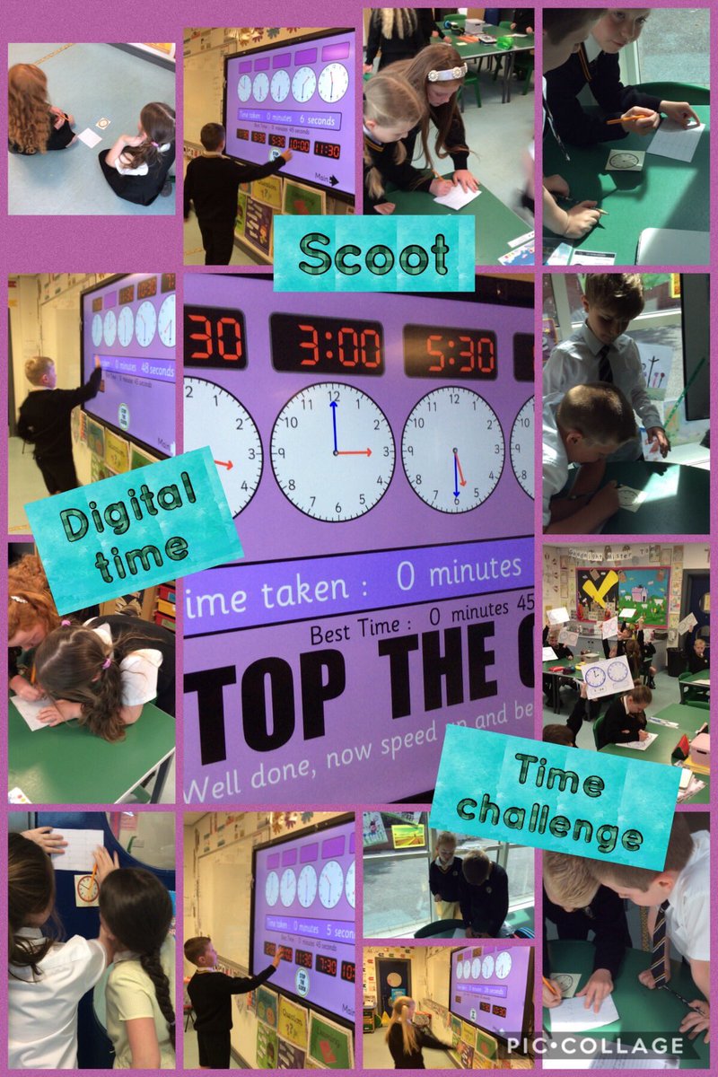 ctrps1's tweet photo. ⏰What time is it?⏰

It’s Scoot time!

Miss Galbraith’s class have worked extremely hard learning digital time.  To finish the week off we had a great game of Time Scoot to practise our skills.

#peerpartners
#activelearning https://t.co/blI1q0vwEX