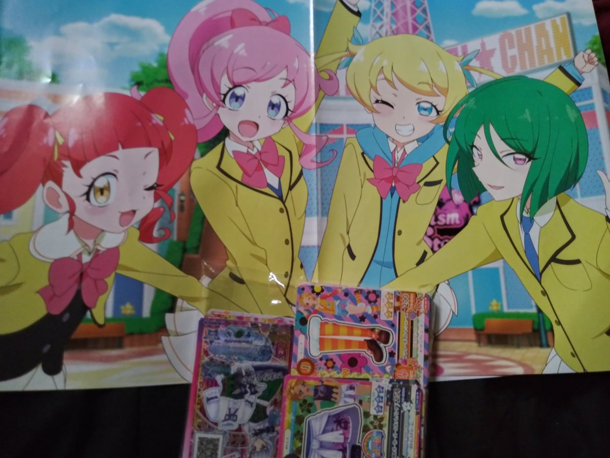 HarugisaSama's tweet photo. Look what came in the mail the other dayy!!!
先日、メールで届いたものをご覧ください。
#プリチャン #pastelpalettes #アイカツ #バンドリ #titleidol https://t.co/CFylDK0DDE
