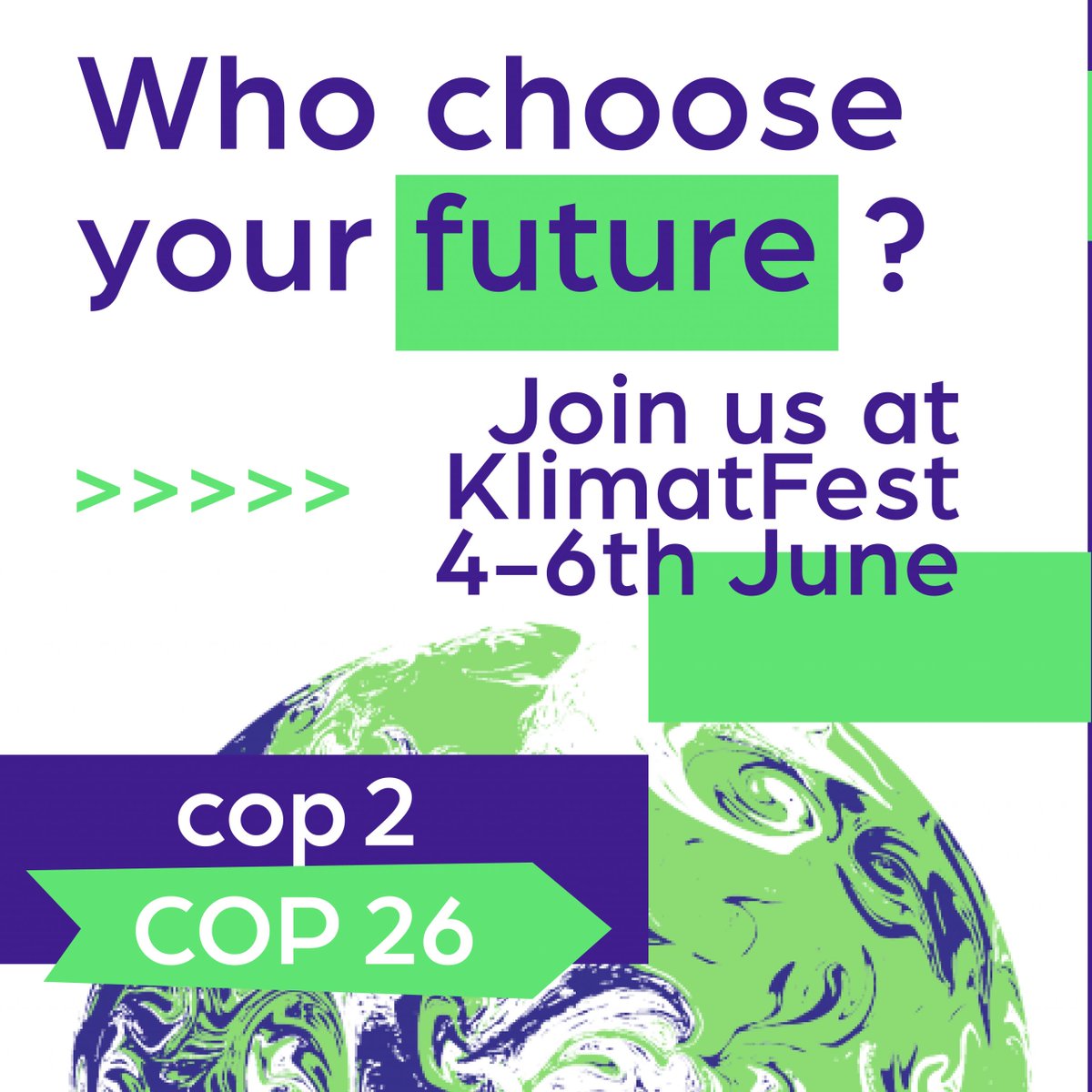 coptocop26's tweet photo. The path towards YouthCOP and PreCOP in Milan lands at KlimatFest! #COP26 could be the event of the century, as well as a total flop. What remains to be done is to organize and fight.

Sunday, June 6, 15.00 (North Milan Park)
In presence and remotely (Zoom or Facebook live). https://t.co/FA2NARypmr