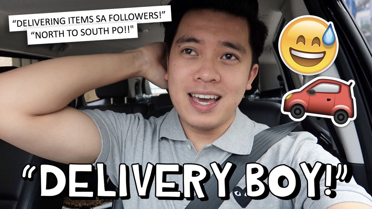"DELIVERY BOY FOR A DAY!!" 🙈😱 AKO NAGDELIVER SA FOLLOWERS KO! ❤️ youtu.be/egk4Fy01eRw