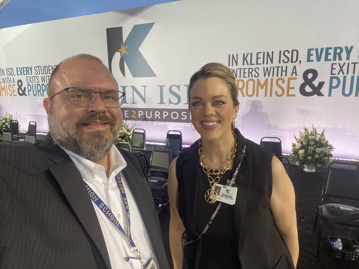 Getting prepped and ready to call the names of our 705 amazing <a href="/KleinHigh/">Klein High School</a> graduating Bearkats!! #KleinHighCO2021 <a href="/akaykitch15/">Alicia Engelke</a> <a href="/KleinISD/">Klein ISD</a>