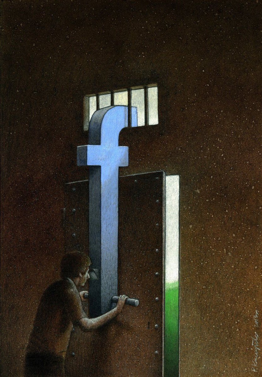 DoveyWan's tweet image. Nailed it (illustrator: Paweł Kuczyński) 

What’s your practice to break out of social media echo chamber? 

Me: travel, multi-lingual, friends from orthogonal cultural/social backgrounds

Don’t make assumptions, as my common knowledge can be others’ blind spot or vice versa