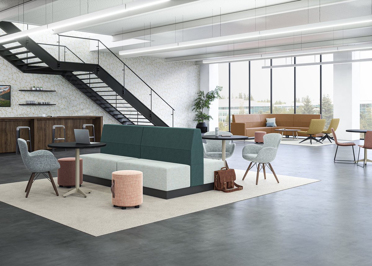 Extreme flexibility combined with smart design features make Fringe applicable for commercial spaces, community areas, education settings, and healthcare environments!

#flexiblespaces #design