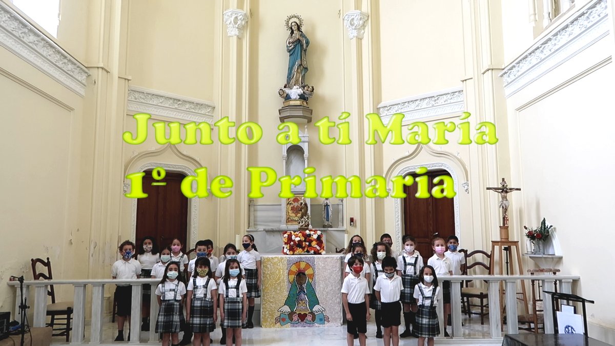 Ya tenemos ganadores del concurso: 
"Canción a la Virgen María". 
En total han sido 8142 visitas a los vídeos de las canciones.
Este es el podio por cantidad de  "likes" conseguidos:
1º Primaria
4º Primaria
2º Primaria
Gracias y enhorabuena a todos los niños de primaria.
😘😘
