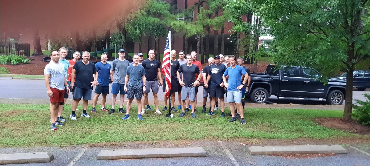Late Night Pax survivors of Swirly's beatdown.  <a href="/F3Raleigh/">F3 Raleigh</a> <a href="/ContinualSoiree/">Pat Murphy</a>