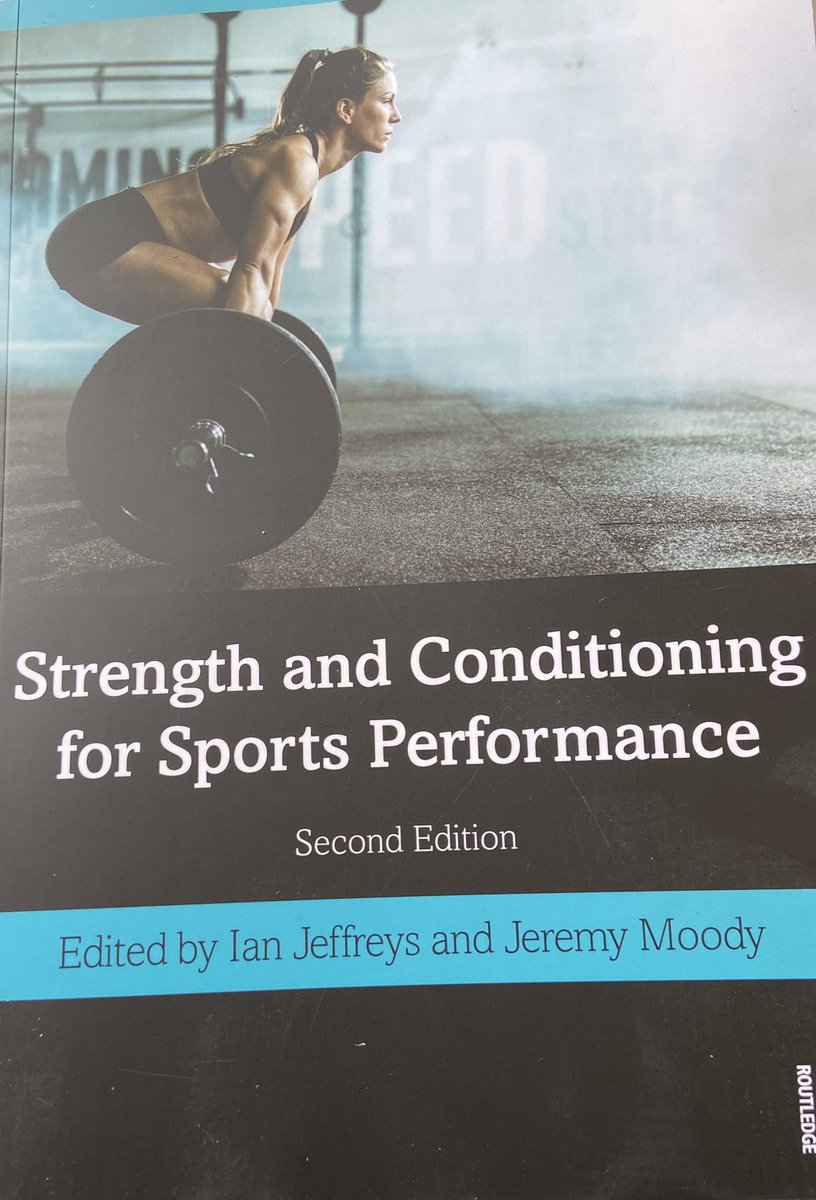 Just received a copy of the 2nd Edition S&amp;C for Sports Performance book. Happy to have contributed a chapter on blood flow restriction training with <a href="/ben_rosenblatt/">Dr Ben Rosenblatt</a> &amp; <a href="/_LukeHughes_/">Luke Hughes</a>  routledge.com/Strength-and-C…