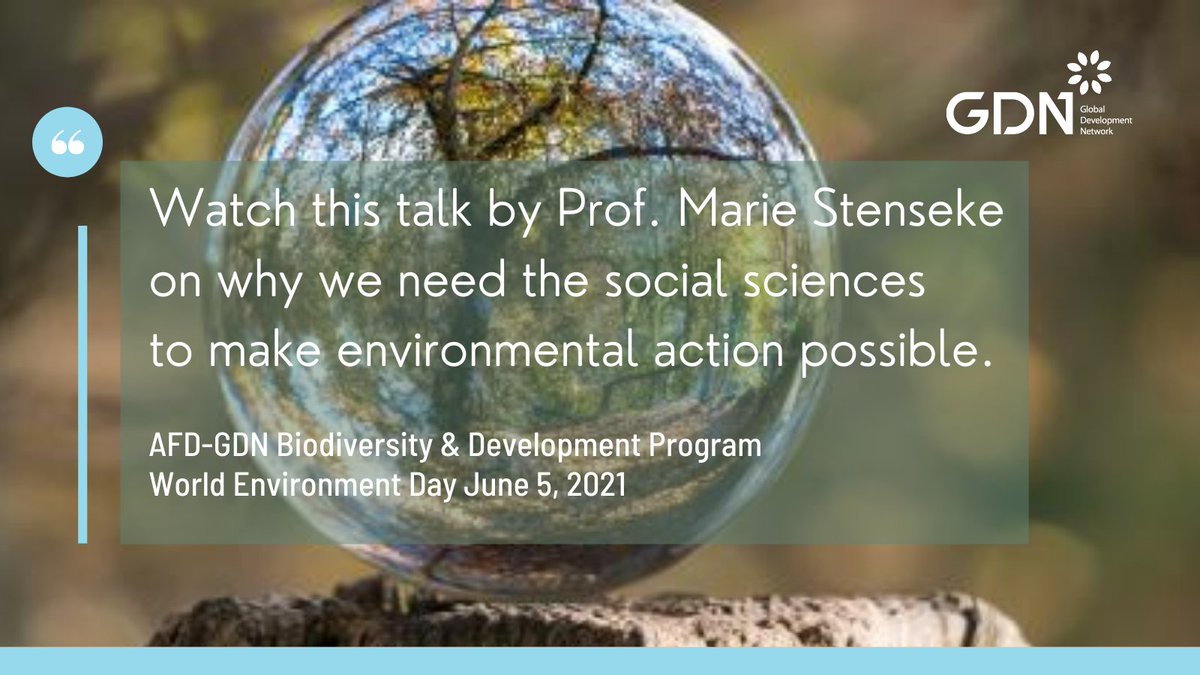 Prof. Marie Stenseke | It takes humans to make peace with nature. #WorldEnvironmentDay #WorldEnvironmentDay21 
youtube.com/watch?v=Ki_o4t…