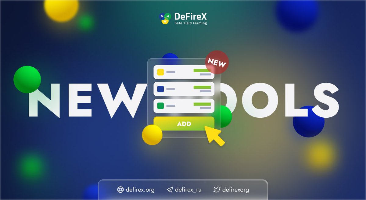 #DeFireX launched on Polygon Network (MATIC)!

Stable pool USDC, USDT, DAI is available NOW with 20.60% APY and automatic reinvestment function!

#DeFi #Stable #Crypto #YieldFarming #BSC #Ethereum #POLYGONNetwork #MaticNetwork