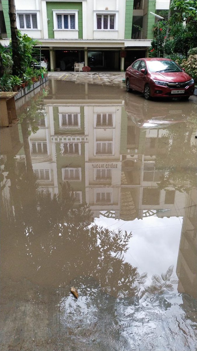 sibasisp's tweet photo. @BBMPCOMM @BbmpEast this is the latest one. Accumulated water started entering inside apartments making living unhealthy. @BABasavaraja sir this for your information. https://t.co/RfnVpHx904