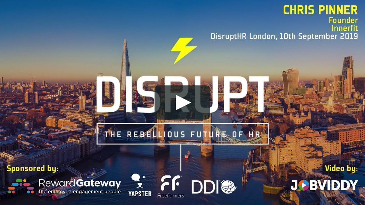 WTF It’s My Job To Keep People Healthy &amp; Happy?!  Yes #HR it is... or is it? 

Listen to <a href="/ChrisPinner/">Chris Pinner</a> and you'll find out. #humanresources #DisruptHRLon
bit.ly/2ZK6kjx
