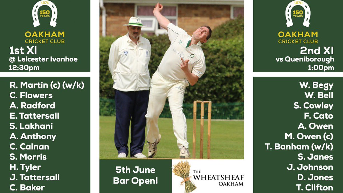 Oakham Cricket Club tweet media