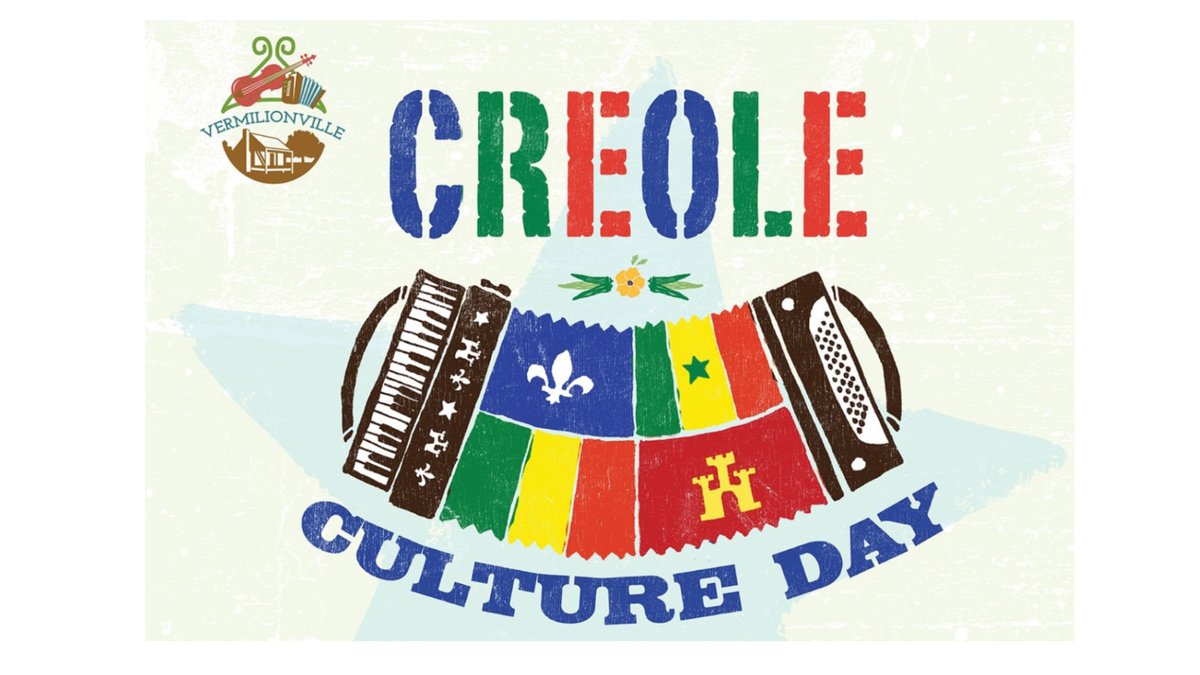 Louisiana’s #CreoleCultureDay celebration is back &amp; set to kick off this Saturday, June 5 - Sunday, June 6! Come on out to <a href="/Vermilionville/">Vermilionville</a> for live music, great #Cajun food &amp; a weekend full of culture you won’t find anywhere else but #OnlyLouisiana! ⚜️ 

bayouvermiliondistrict.org/.../creole-cul…