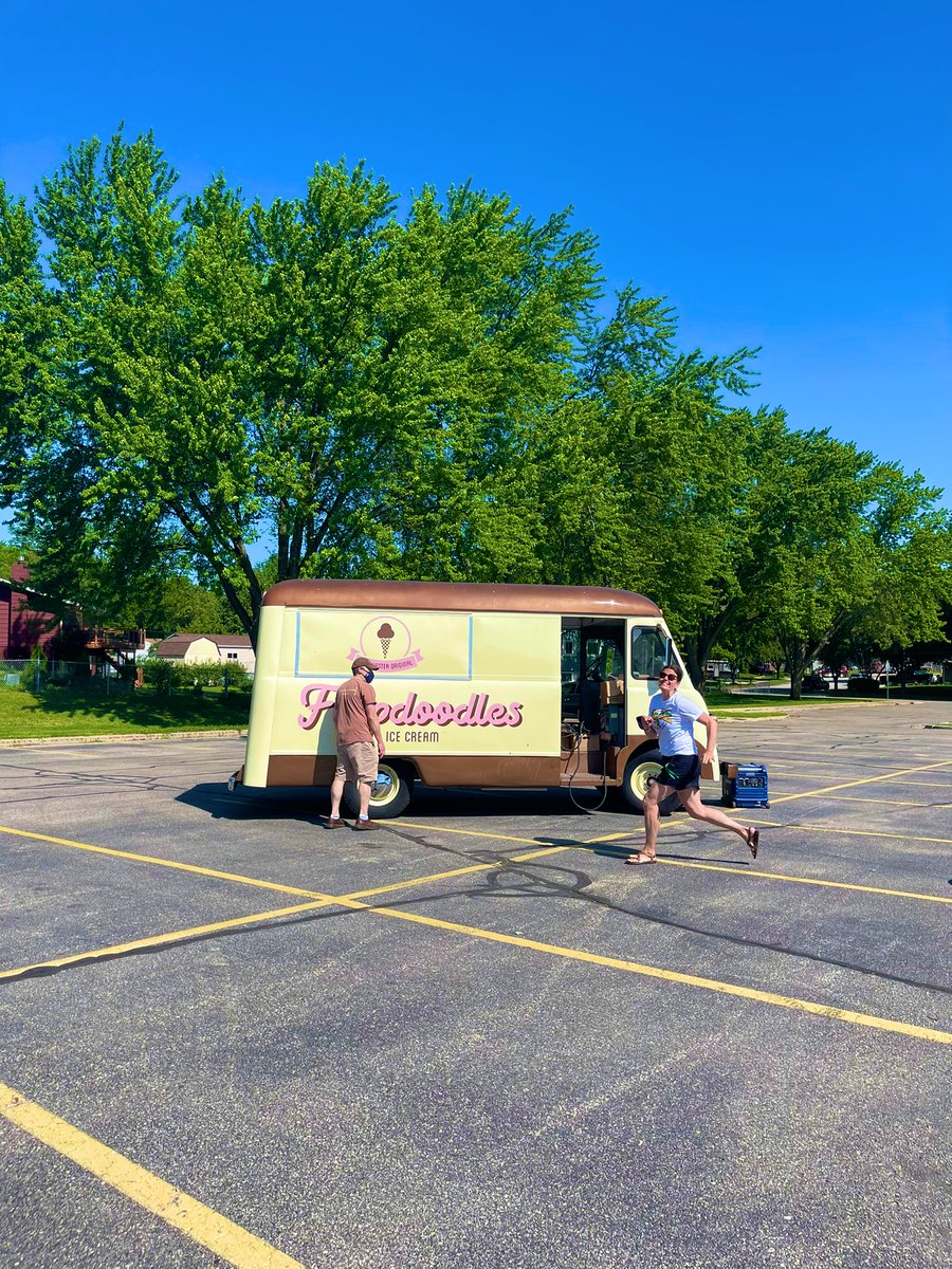 Gearing up for a special treat for our kids from our neighborhood icecream shop! #flapdoodles <a href="/RPSGage/">Gage Elementary</a>