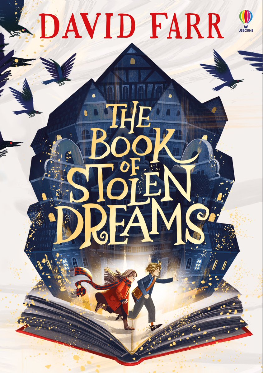 👀COVER REVEAL&BOOK GIVEAWAY!📚
#TheBookOfStolenDreams @DavidFarrUK
Illustrator: Kristina Kister
Designer @KatharineMilli7

Delighted to reveal the STUNNING cover for this gripping fantasy adventure from a master storyteller. Out 30/9.

RT to win ONE super-exclusive SIGNED proof!