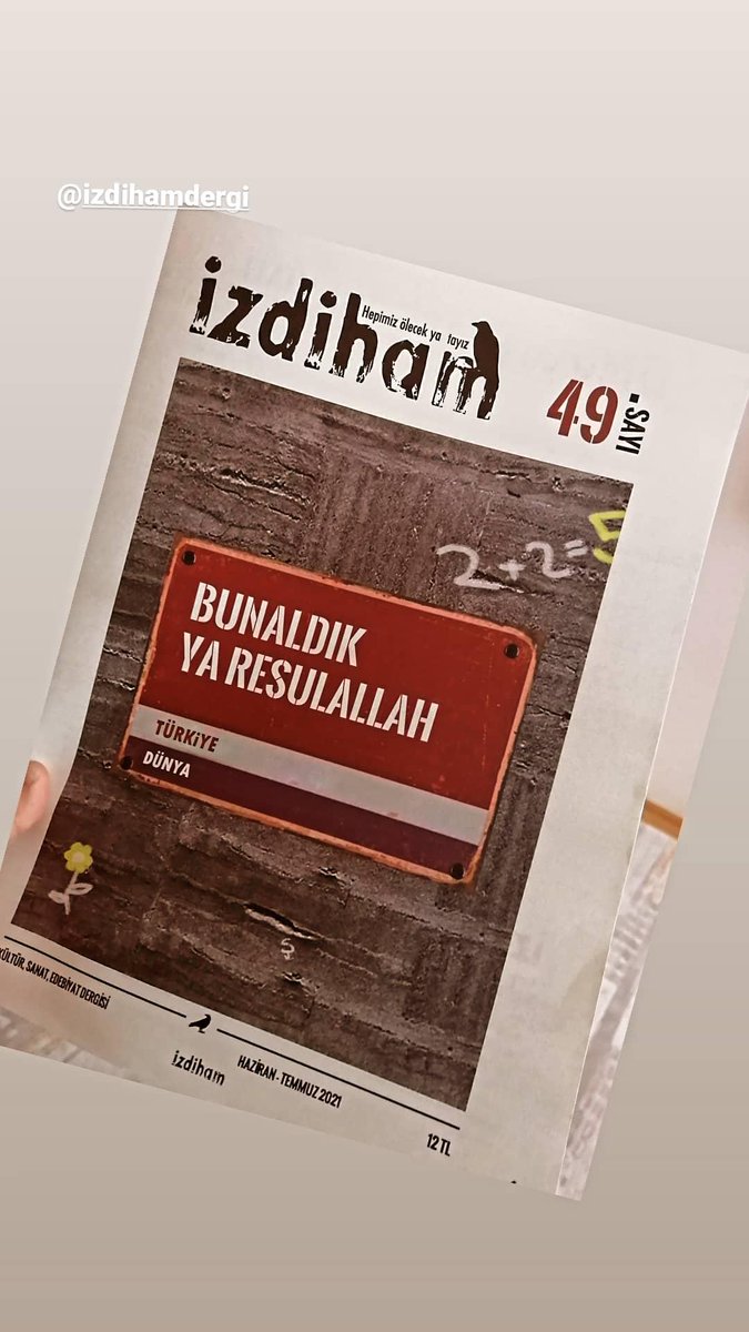 Kavuşuldu ❤️ <a href="/izdihamdergi/">İzdiham</a>