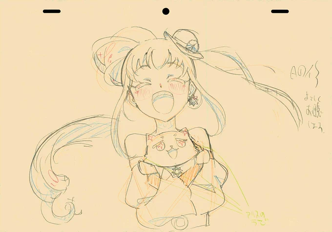 掲載許可頂いていた、プリチャンOPEDの作画監督修正です。作画監督修正は原画さん演出さんが描いてくれたものを元にし描き起こしているので、掲載した絵は僕の力だけで出来たものでは無い事を留意して頂ければ幸いです。 