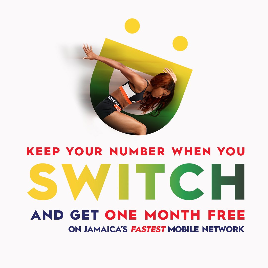 DIGICELJamaica's tweet photo. We’re here to rescue you from SLOW to Jamaica’s FASTEST NETWORK!

#SwitchToDigicel and get a free 30-day plan with UNLIMITED social media, YouTube, any-use data, and Digicel Apps.

Visit the nearest Digicel store or https://t.co/nCJnFfn7L3 to SWITCH. https://t.co/IwyowIceLu