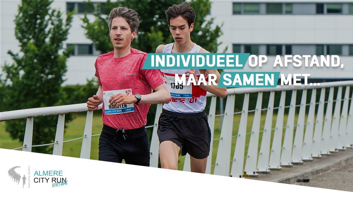 We gaan morgen beginnen! 🎉 Met wie loop jij de virtuele editie? 😁

Meer informatie en gratis aanmelden 👉 bit.ly/acr-virtueel

📆 5, 6, 12, 13, 19, 20, 26 en 27 juni

#AlmereCityRun