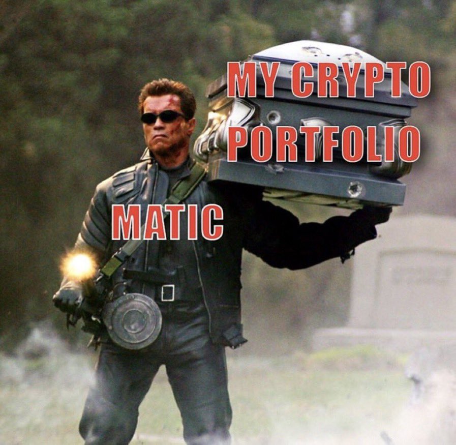 EatSleepNTrade's tweet photo. Last time we experienced this Elon shit, this was $MATIC don’t be surprised if we experience this phenomenon off a double bottom with a green god candle. red to green?!. 🥵🤫 #HoldThroughVolatility $ETH $BTC $ADA $BNB $DOGE https://t.co/eJPcS4jOGr