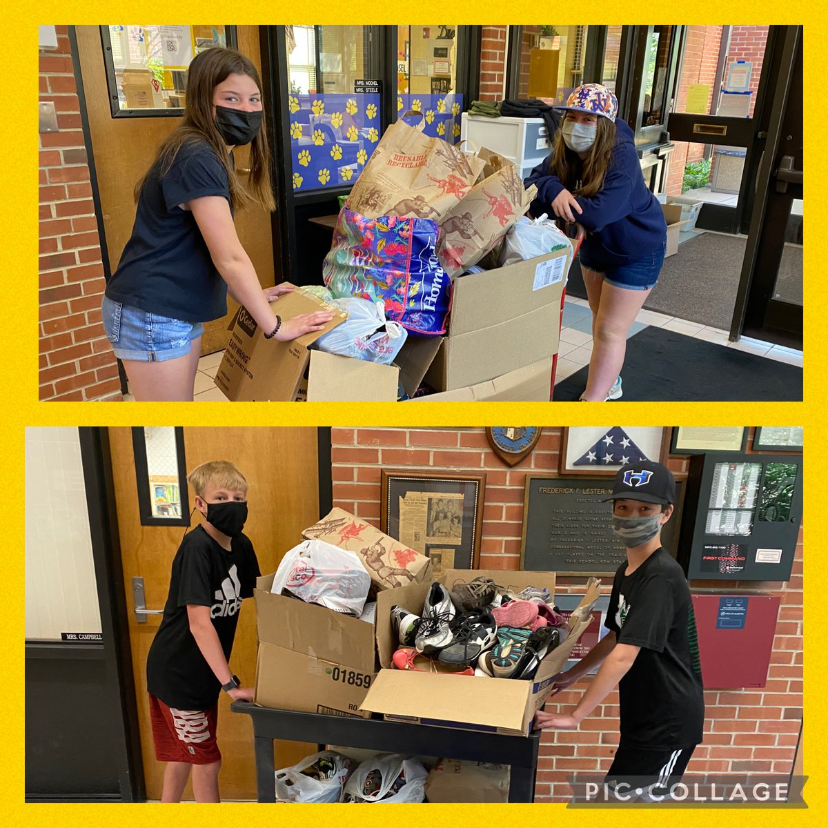 Thank you LE community for the collection of over 530 pairs of sneakers! The SneakerHeartz organization was very impressed and grateful!! 👟❤️ #dg58pride #le58rocks