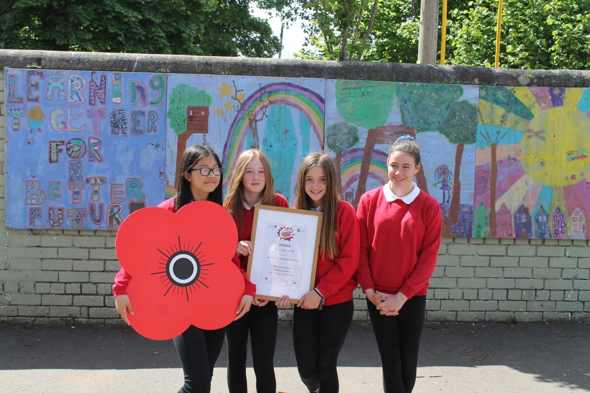 poppyscotland's tweet photo. Congrats to Aimee, Yasmin, Aisla &amp; Eva from Rosewell Primary School, Midlothian, for their idea of Selling Poppy Seed Packets. They are the 1st winners of our Fundraising Heroes! Competition for Most Innovative Fundraising Idea. 

Watch their video here https://t.co/xkS3eiyu9c https://t.co/pXXZm3XcwU