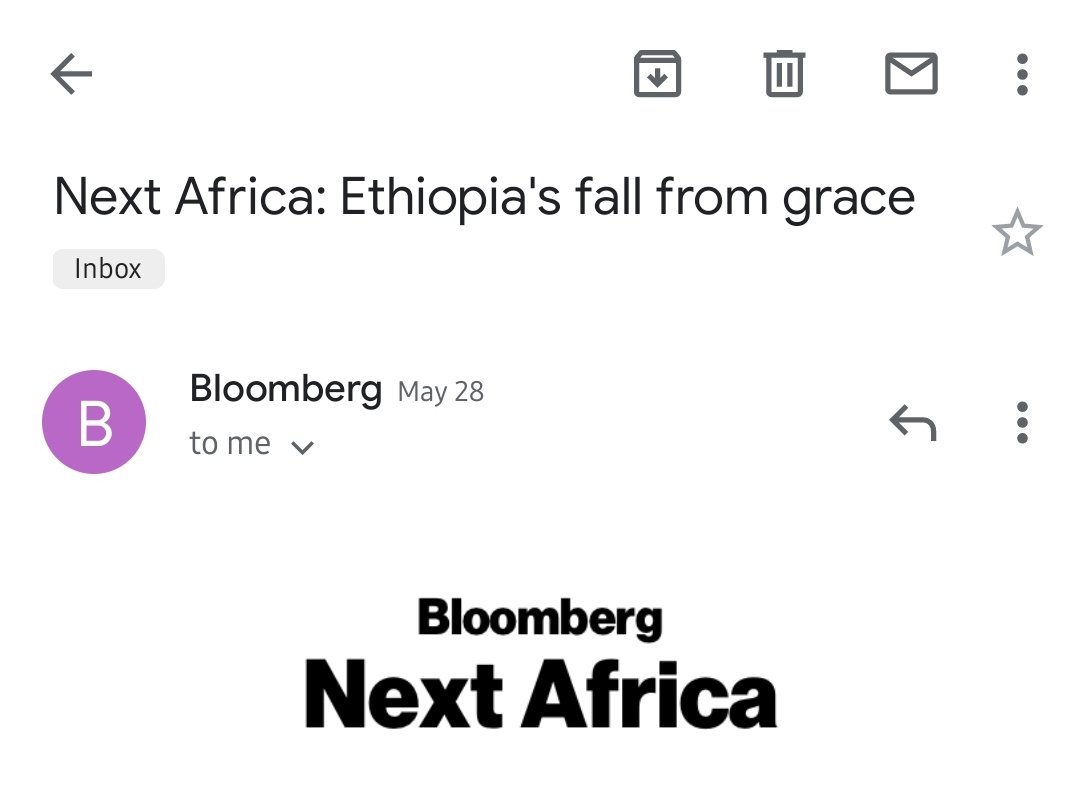 RomulusJC's tweet photo. @BBGAfrica It seems that you are addicted to pessimism on Africa. Can I have at least one headline that looks at Africa in a positive way? Or are you going tell me not one positive headline is to be gleaned for the continent? https://t.co/wHtLv74eqx